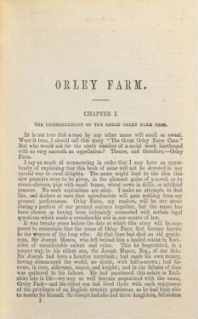 Orley Farm