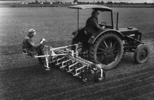 Fotografie: Hackmaschine, Heckanbau
