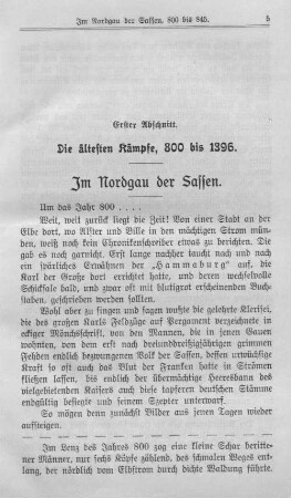 Im Nordgau der Sassen.