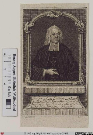 Bildnis Johann Joachim Gottlob Am Ende