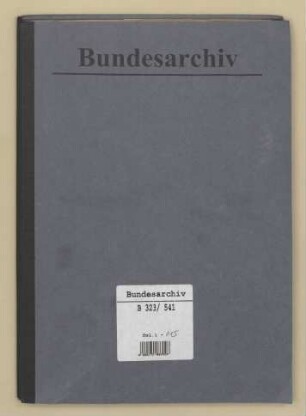 Auskunftsverzeichnis über erfolgte Restitutionen ("Information list"): Rückgabe von Kunstgegenständen an die Tschechoslowakei