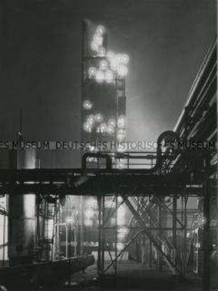 Industriegelände der Deutschen Vacuum Oil (Socony Mobil Oil Company) in Bremen-Oslebshausen