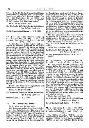 Dienstalter der aus dem geistlichen Stande hervogegangenen Studienassessoren und Studienräte : [Amtlicher Teil]