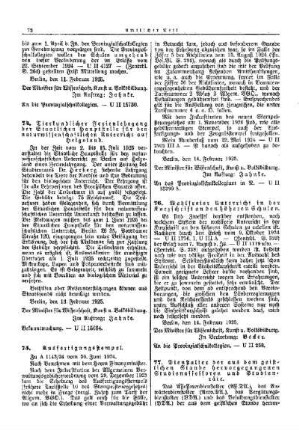 Dienstalter der aus dem geistlichen Stande hervogegangenen Studienassessoren und Studienräte : [Amtlicher Teil]