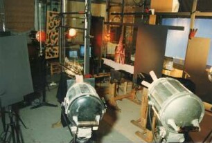 Dresden? Filmtrick zum Wiederaufbau der Frauenkirche. Studio, aufgenommen 1993
