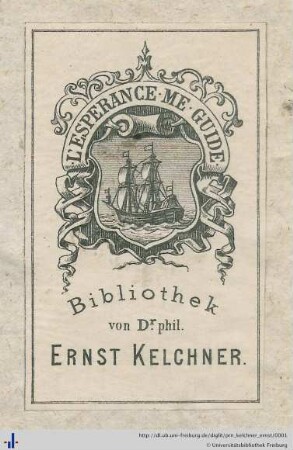 [Provenienz]: Kelchner, Ernst