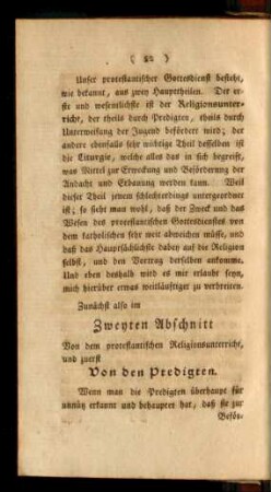 Zweyten Abschnitt