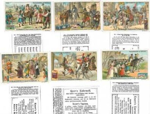 Sammelbilder der Firma C.H. Knorr "Geschichtsbilder aus Heilbronn."