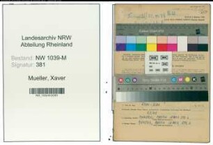 Entnazifizierung Xaver Mueller , geb. 18.07.1911 (Staatsanwalt)