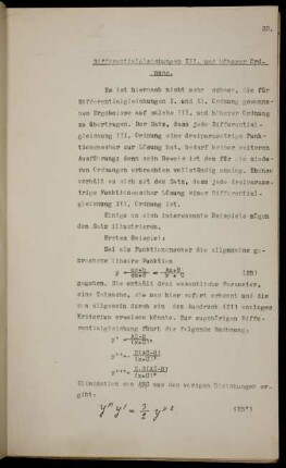 Beispiel: Lineare gebrochene Funktion