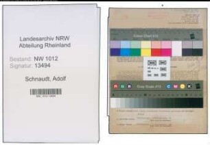 Entnazifizierung Adolf Schnaudt , geb. 16.09.1892 (Ingenieur)