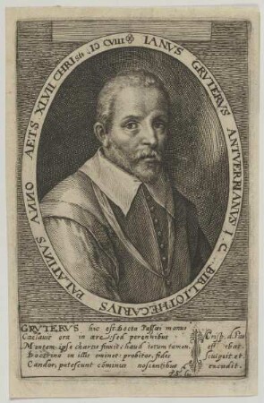 Bildnis des Janus Gruterus
