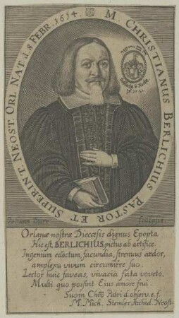 Bildnis des Christianus Berlichius