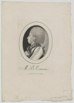 Bildnis der M. B. Ermann