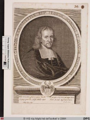 Bildnis Johann Hieronymus Steffan von Cronstetten