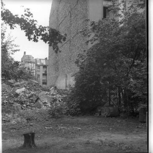 Negativ: Gelände, Menzelstraße 27, 1951