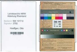 Entnazifizierung Otto Hoeffgen , geb. 14.02.1908 (Schlosser)