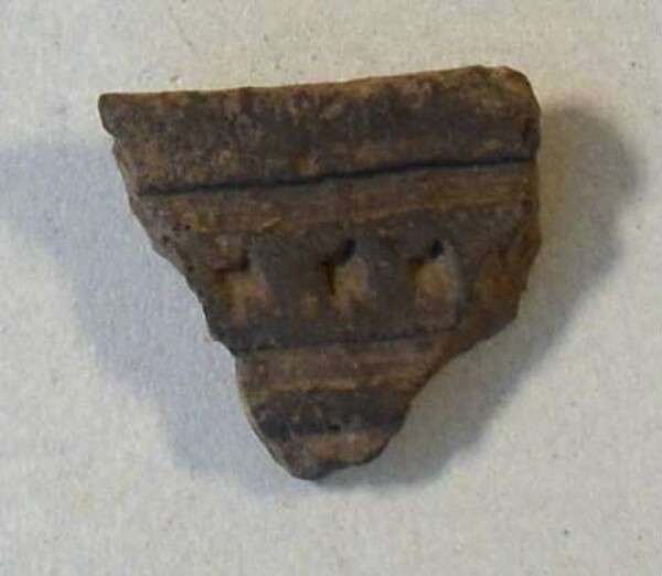 Fragment eines Gefäßes