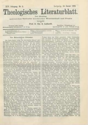 17-19 Zur Melanchthon-Literatur