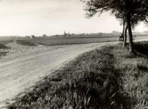 Blick vom Profener Elstermühlgraben nach Wiederau