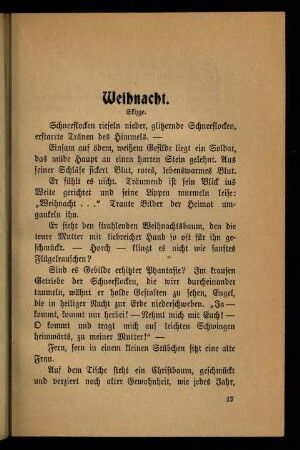17-18, Weihnacht