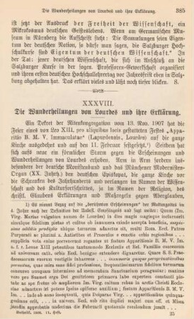 385-396 Die Wunderheilungen von Lourdes und ihre Erklärung