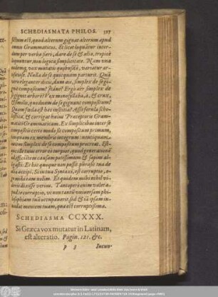 Schediasma CCXXX.