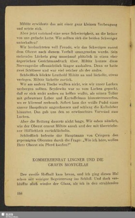 Kommerzienrat Lingner und die Gräfin Montgelas