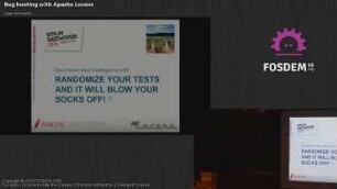 Bug hunting with Apache Lucene