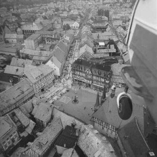 Marktplatz von Wernigerode : Blickrichtung Nordosten