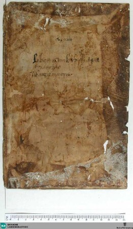 Sacramentarium Gregorianum, Fragment - Cod. Aug. Fr.24