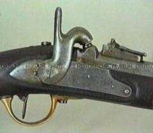 Artilleriekarabiner mit Perkussionsschloss