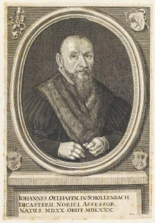 Bildnis des Iohannes Oelhafen