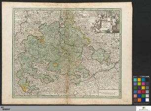 Ducatus Würtembergiae, Circuli imo Suevici pars maxima March.tus et Badensis uterque