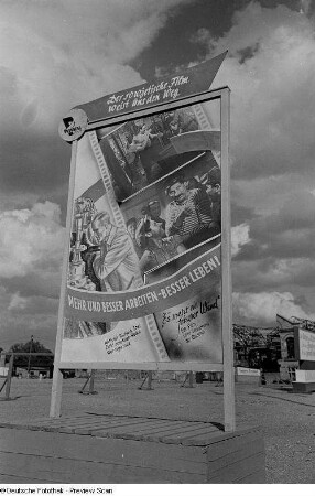 Filmplakat zu "Es weht ein frischer Wind" (UdSSR 1941)