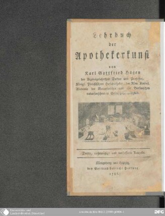 Lehrbuch der Apothekerkunst