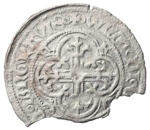 Fundmünze, Meißner Groschen, um 1393 - 1395