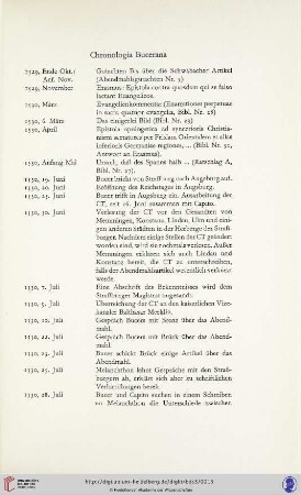 Chronologia Bucerana