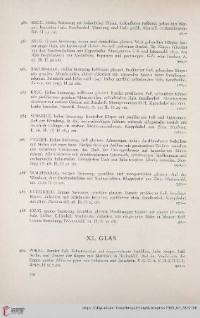 XI. Glas (Nr. 989 - 1026)