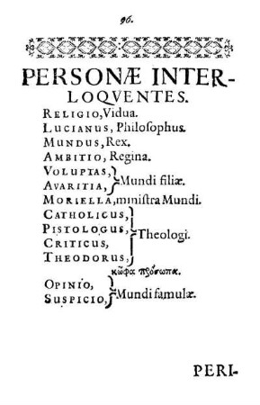 [Religio Tragoedia.]