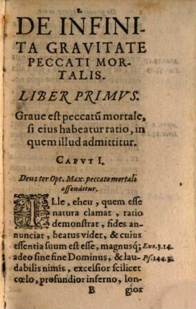 Malvm Svmmi Mali Sive De infinita grauitate peccati mortalis : Libri Qvinq[ue]