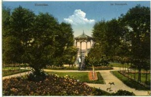 Komotau. Rosenpark