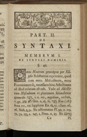 Membrum I. De Syntaxi nominis.