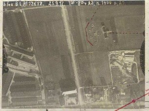 Flakbatterie bei Bahnhof Schwabing (1400 m)
