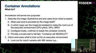 HPC Container Conformance: HPC3: Provide guidance on how to build and annotate HPC containers