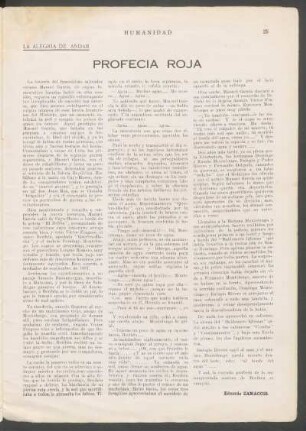 Profecía roja