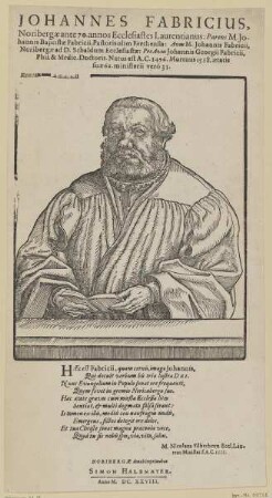Bildnis des Johannes Fabricius