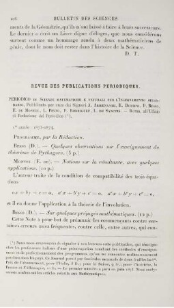 Revue des publications périodiques.