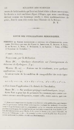 Revue des publications périodiques.