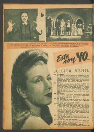 Esta soy yo... Luisita Vehil